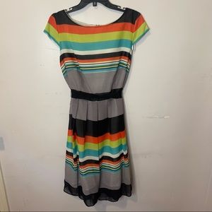 Stripped DressBarn Dress